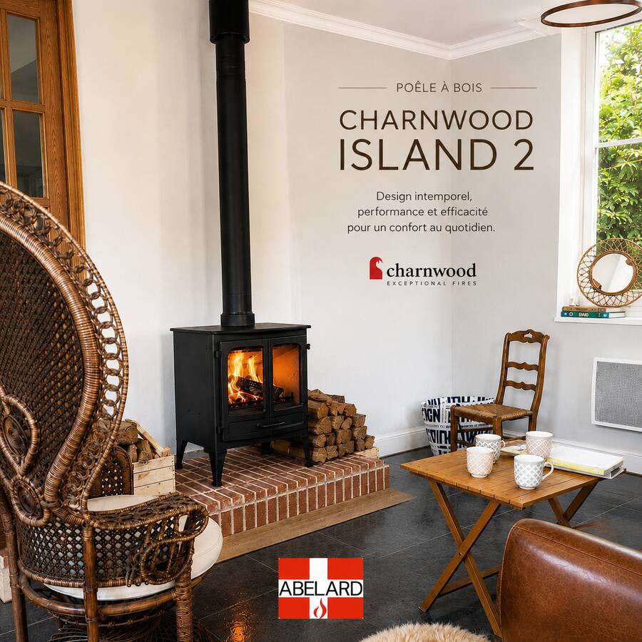 Poêle Charnwood Island II
