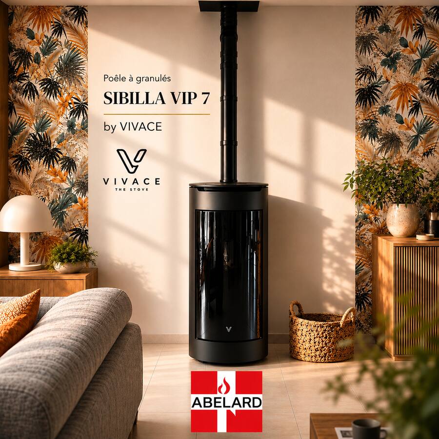 Poêle à granulés Vivace Sibilla VIP 7