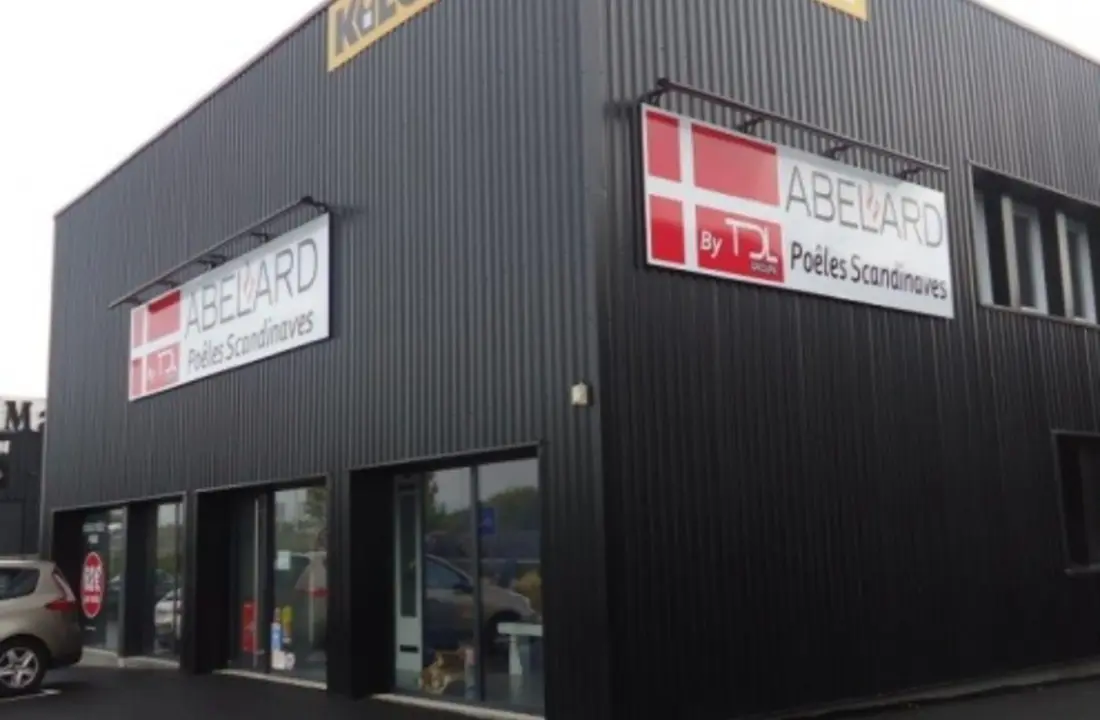 Façade du showroom Abélard d’Angers